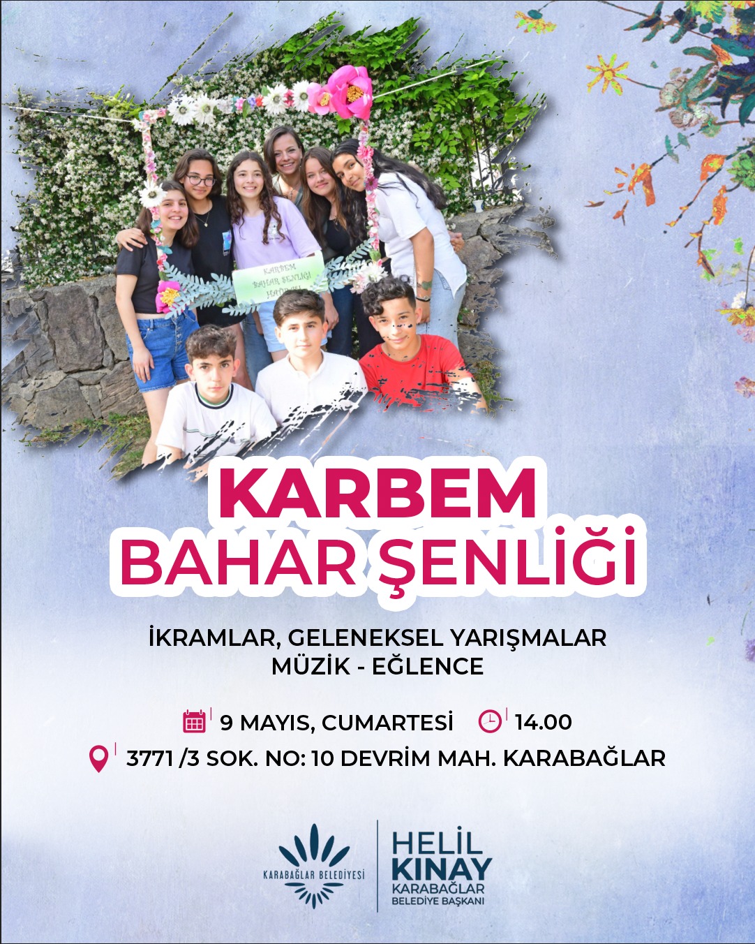 KARBEMDE BAHAR ŞENLİĞİ HEYECANI YAŞANIYOR
