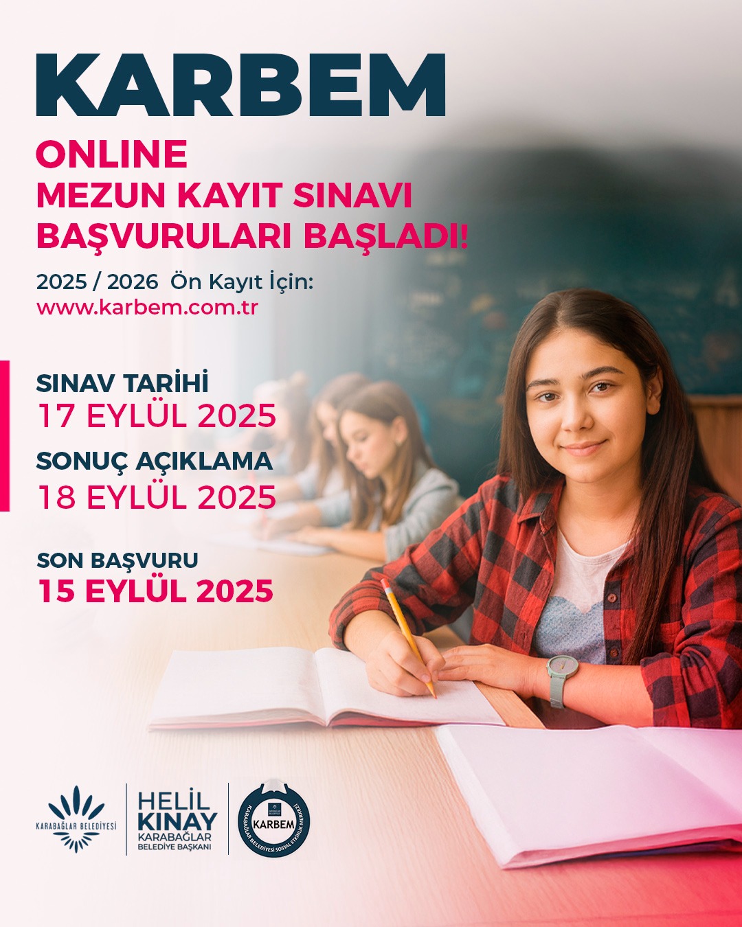 ONLİNE ÖN KAYITLAR SONA ERMİŞTİR.